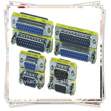 NEW 15 Pin VGA SVGA Male to Male Connector Coupler Adapter /VGA adaptor New